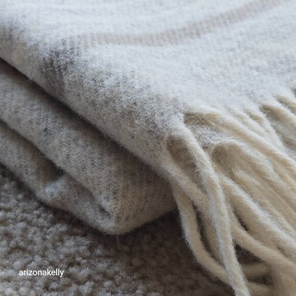 NWOT Thick Wool Scarf MADE IN USA - Picture 14 of 15